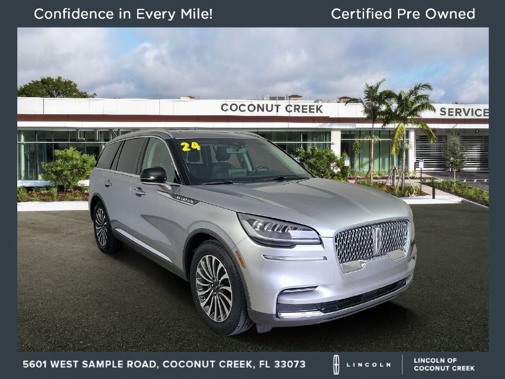 Certified 2024 Lincoln Aviator 2WD w/ Premium Package