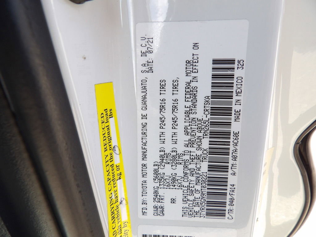 Used 2021 Toyota Tacoma SR RWD image 56