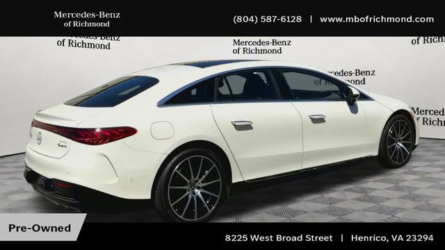Certified 2022 Mercedes-Benz EQS 580 4MATIC Sedan image 2