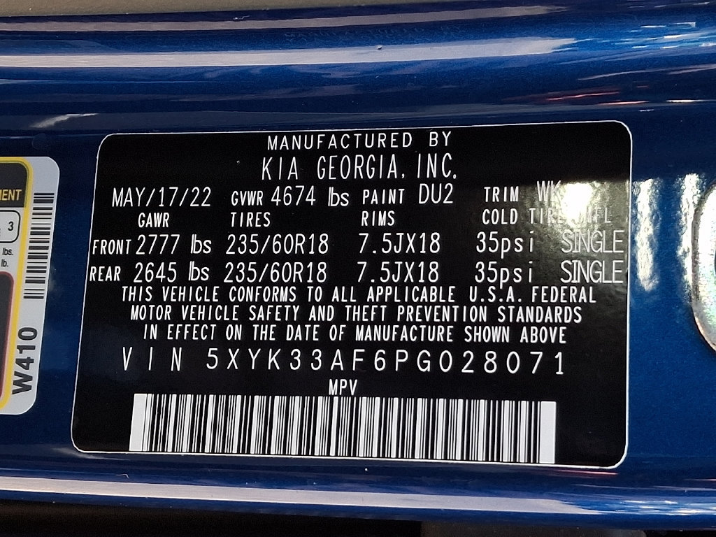 Certified 2023 Kia Sportage EX FWD image 28