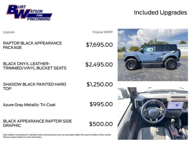 New 2025 Ford Bronco Raptor AWD/4WD video 4