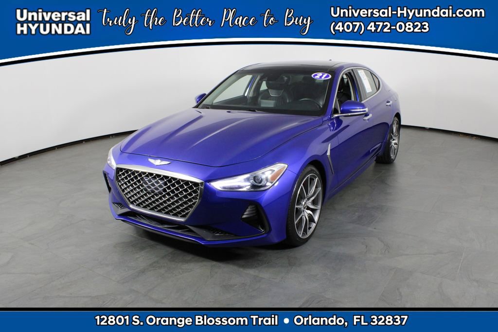 Used 2021 Genesis G70 3.3T RWD image 1