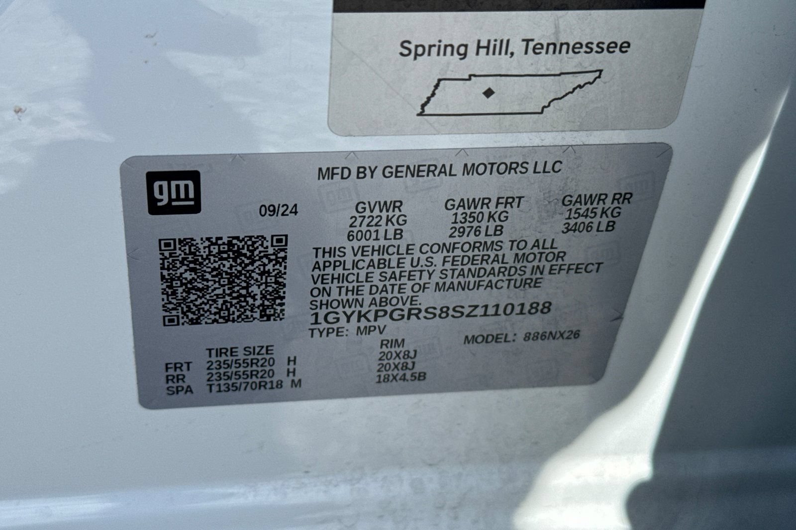 Certified 2025 Cadillac XT6 Sport w/ Technology Package AWD/4WD image 57