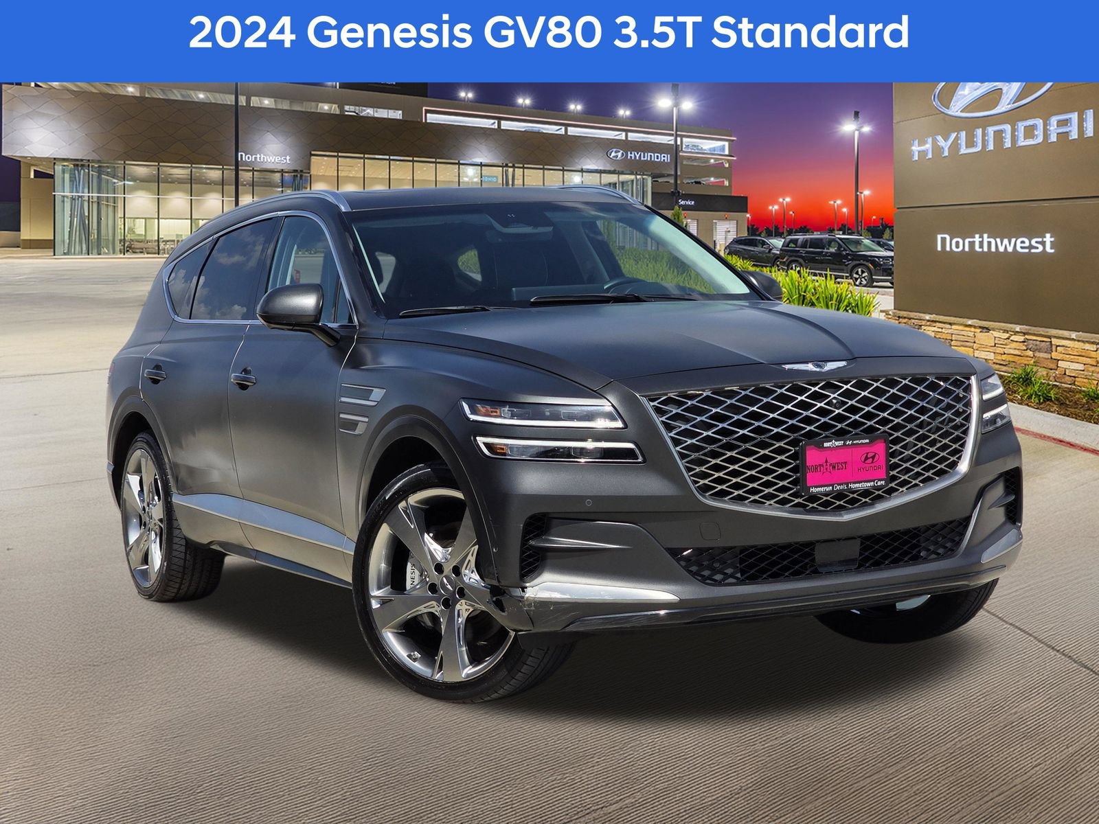 Used 2024 Genesis GV80 3.5T w/ Prestige Matte Package AWD/4WD image 1