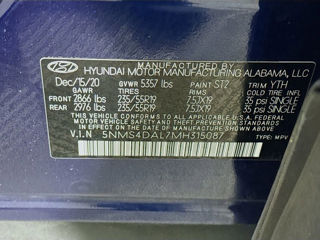 Used 2021 Hyundai Santa Fe Limited AWD/4WD image 37