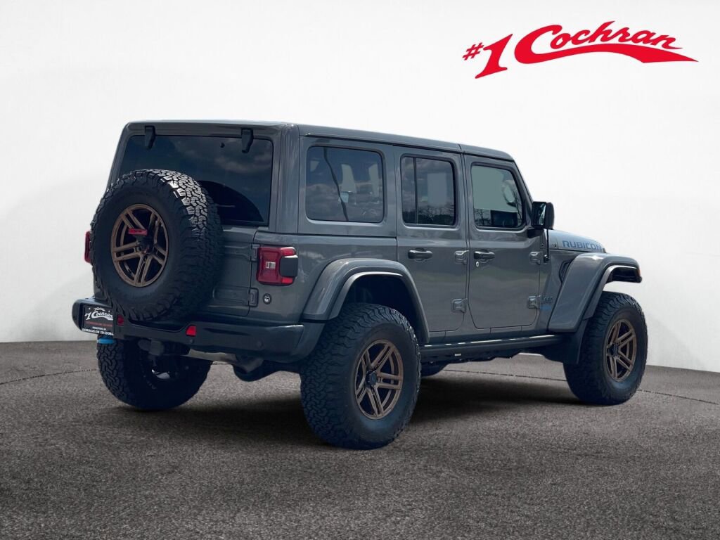 Used 2021 Jeep Wrangler Unlimited Rubicon 4xe w/ Steel Bumper Group AWD/4WD image 30