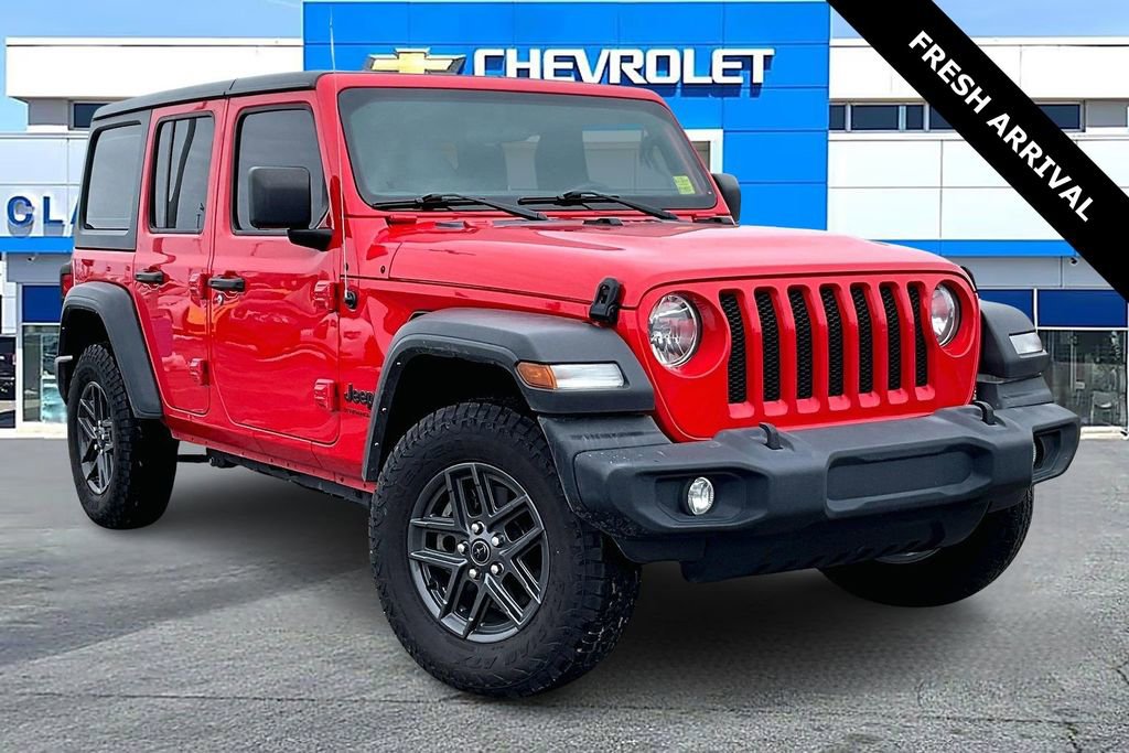 Used 2023 Jeep Wrangler Sport image 1