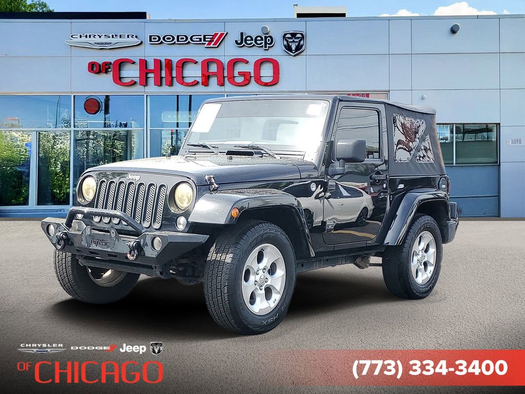 Used 2015 Jeep Wrangler Sahara w/ Connectivity Group AWD/4WD image 2