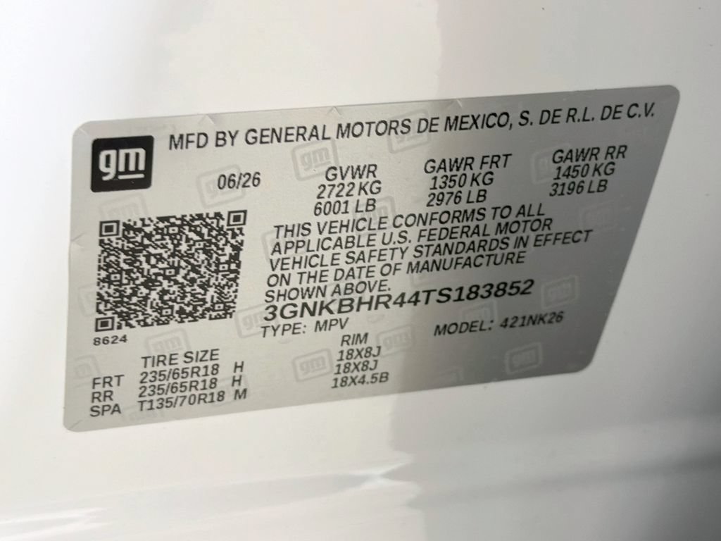 New 2026 Chevrolet Blazer LT w/ LPO, Floor Liner Package AWD/4WD image 27