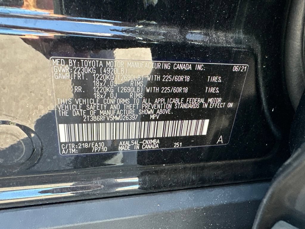 Used 2021 Toyota RAV4 XLE Premium AWD/4WD image 12
