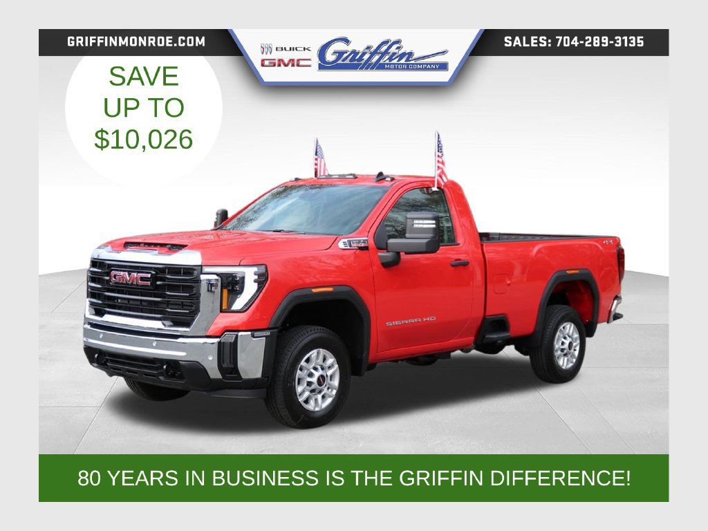 New 2026 GMC Sierra 2500 Pro w/ 1SA Pro Safety Plus Package