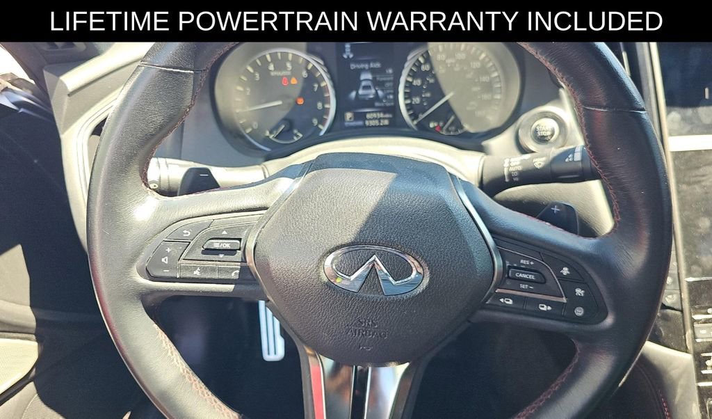 Certified 2022 INFINITI Q60 Red Sport 400 w/ Cargo Package RWD image 11