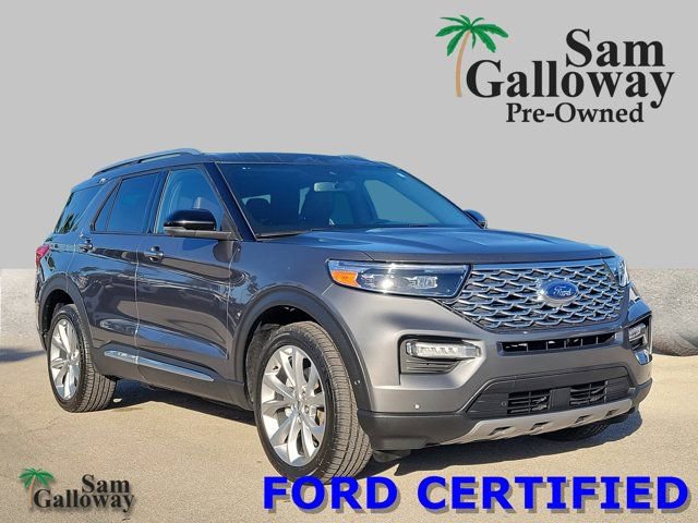 Certified 2023 Ford Explorer Platinum w/ Technology Package AWD/4WD image 1