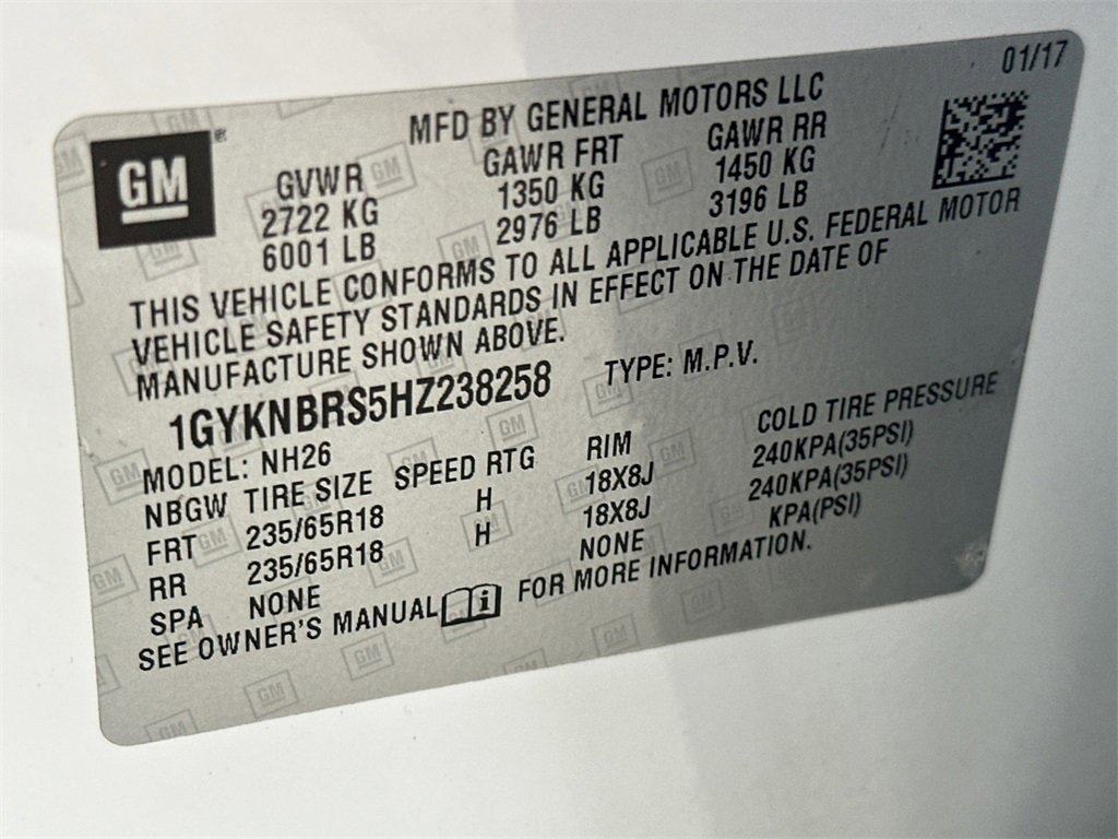 Used 2017 Cadillac XT5 Luxury w/ Driver Awareness Package image 37