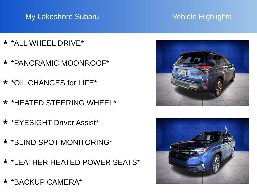 Certified 2026 Subaru Forester Touring AWD/4WD image 6