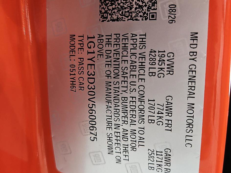 New 2027 Chevrolet Corvette Z06 RWD image 14