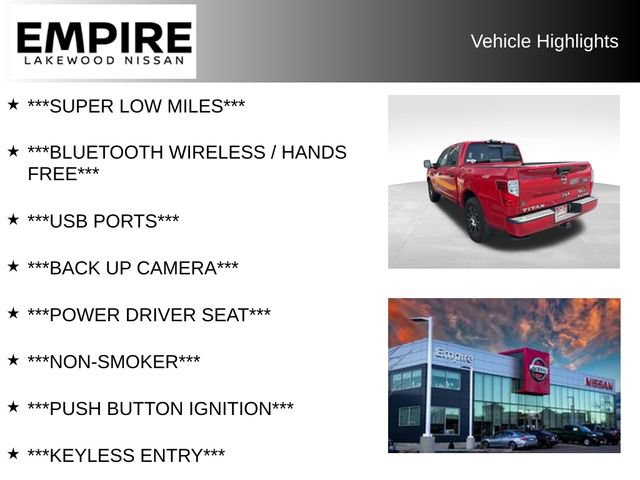 Used 2024 Nissan Titan SV w/ SV Convenience Package AWD/4WD image 2