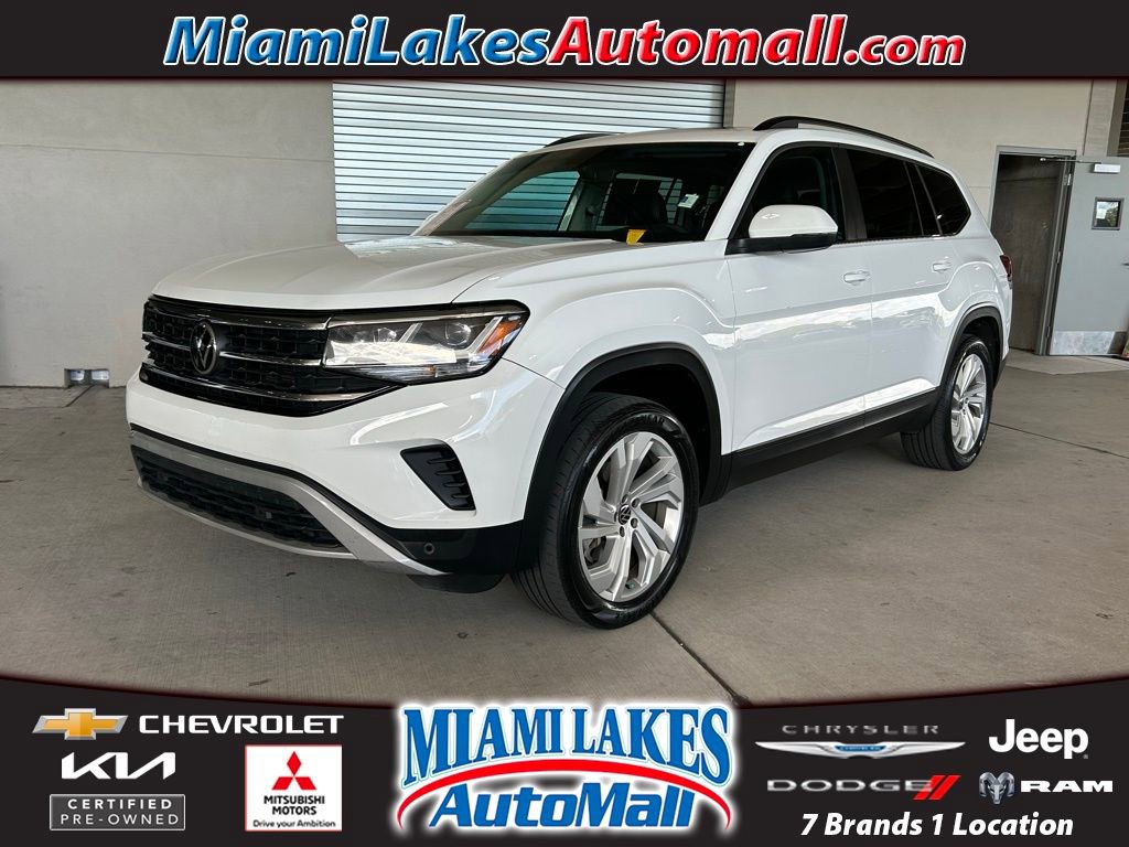 Used 2022 Volkswagen Atlas SE w/ Panoramic Sunroof Package