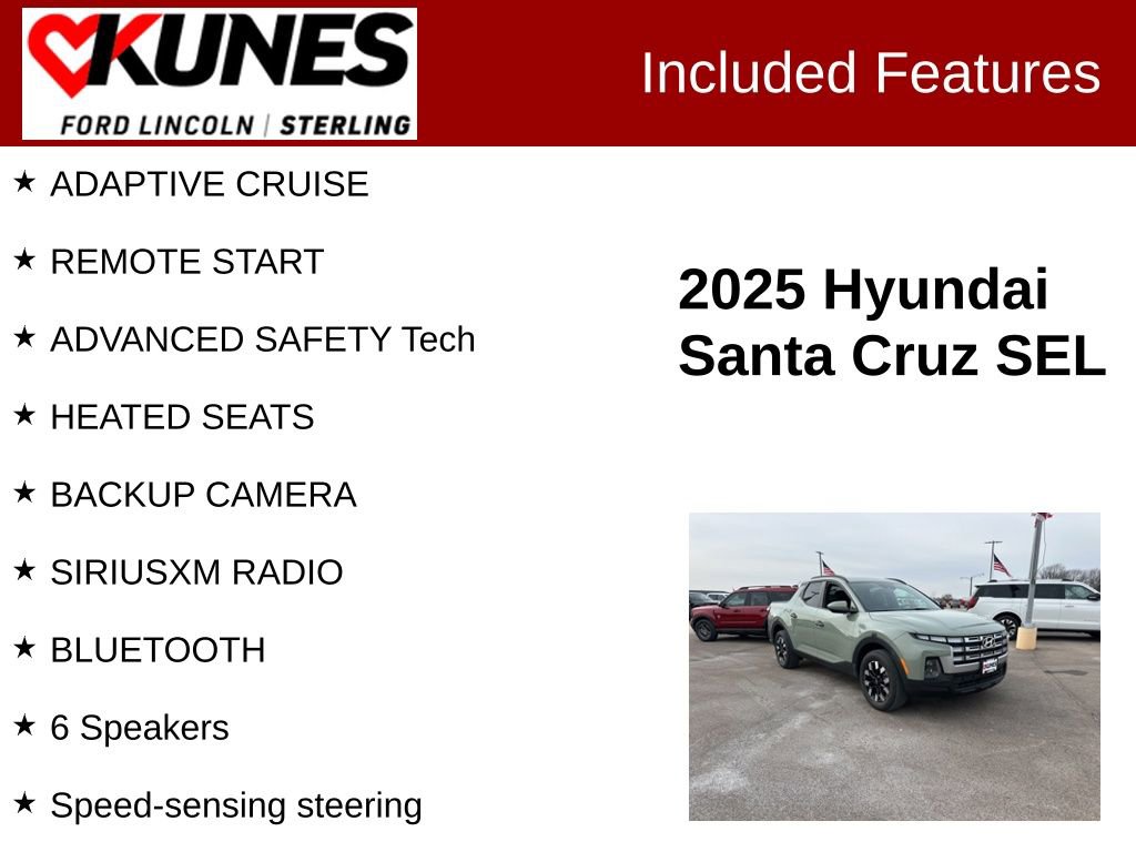 Used 2025 Hyundai Santa Cruz SEL image 2