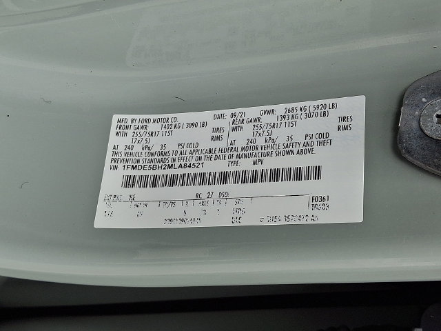 Used 2021 Ford Bronco Big Bend AWD/4WD image 27