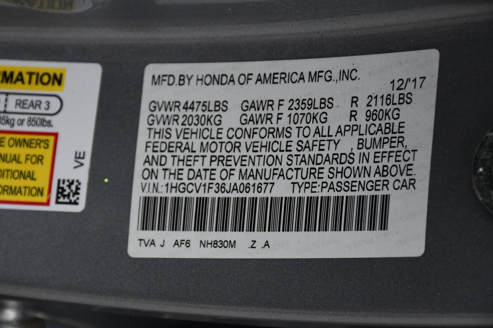 Used 2018 Honda Accord Sport image 23