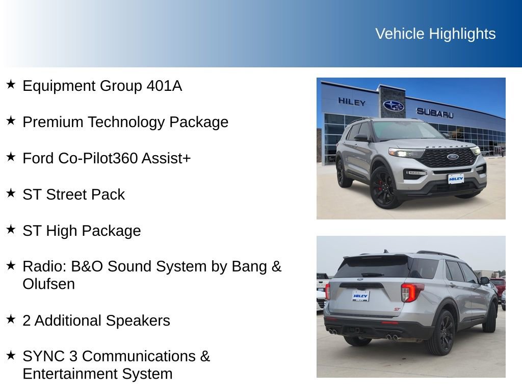 Used 2022 Ford Explorer ST w/ Equipment Group 401A image 5