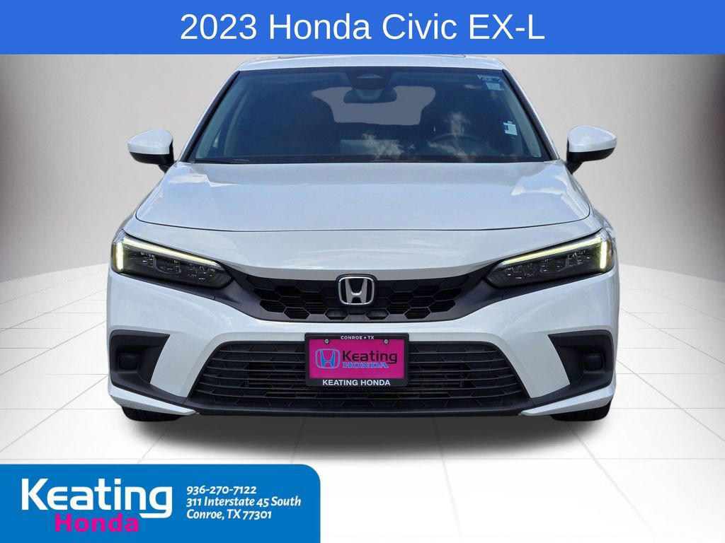 Certified 2023 Honda Civic EX-L image 2