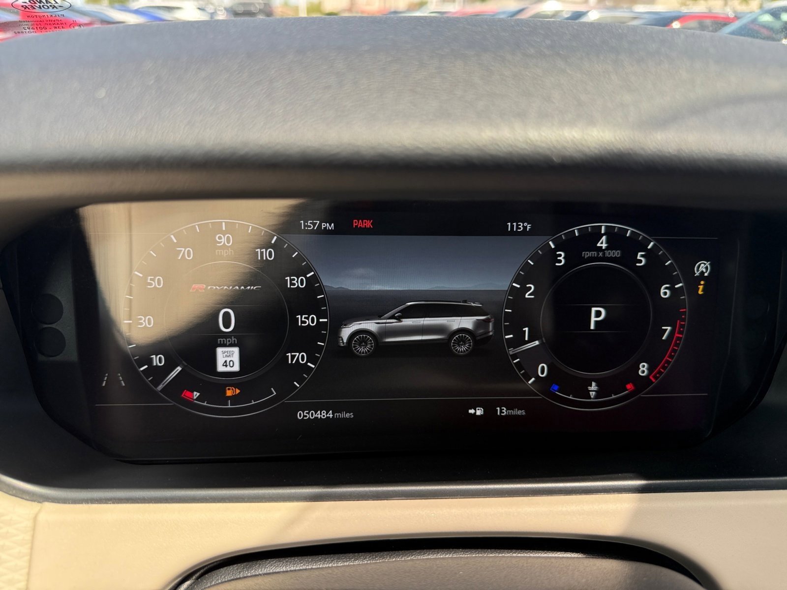 Used 2019 Land Rover Range Rover Velar R-Dynamic SE image 10