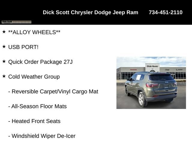 Used 2018 Jeep Compass Latitude w/ Popular Equipment Group image 17