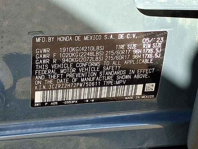 Used 2023 Honda HR-V EX-L image 28