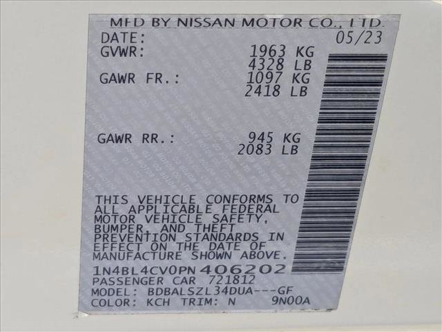 Certified 2023 Nissan Altima 2.5 SR image 23
