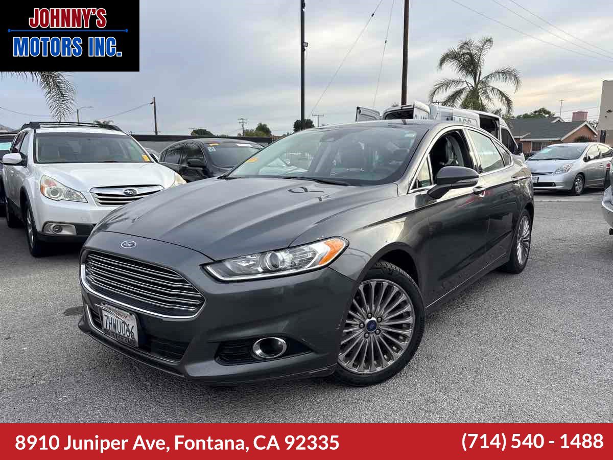 Used 2015 Ford Fusion Titanium FWD image 1