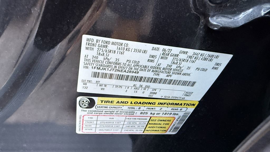 Used 2022 Ford Expedition Max XLT AWD/4WD image 5