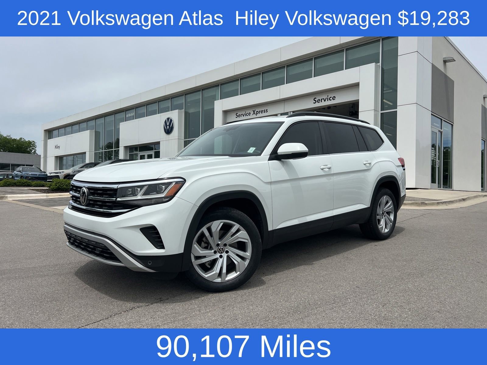 Used 2021 Volkswagen Atlas SE