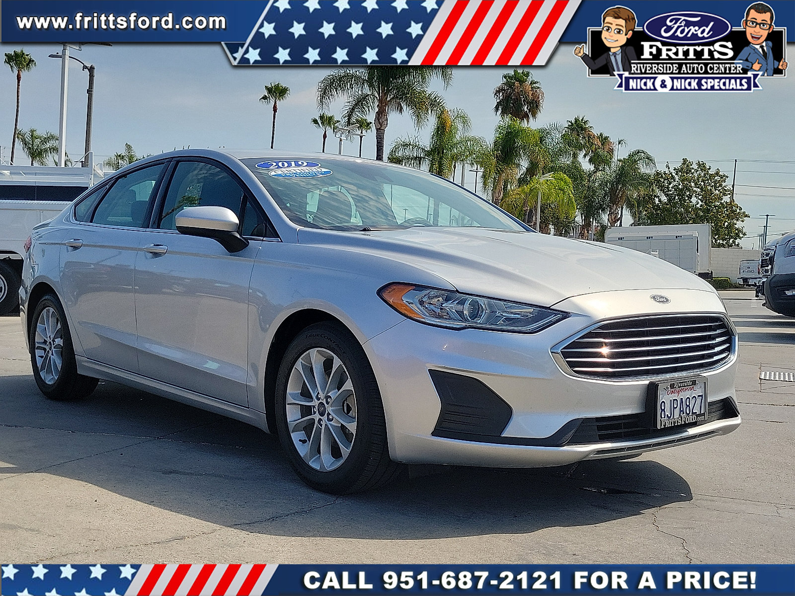 Certified 2019 Ford Fusion SE FWD image 22