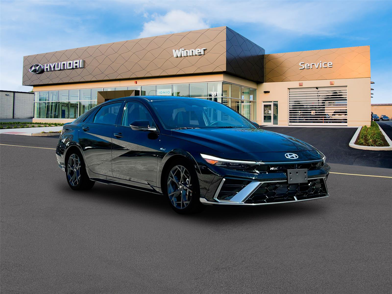 New 2025 Hyundai Elantra N Line FWD image 30