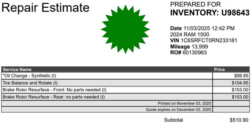 Used 2024 RAM 1500 Tradesman w/ Trailer Tow Group image 4