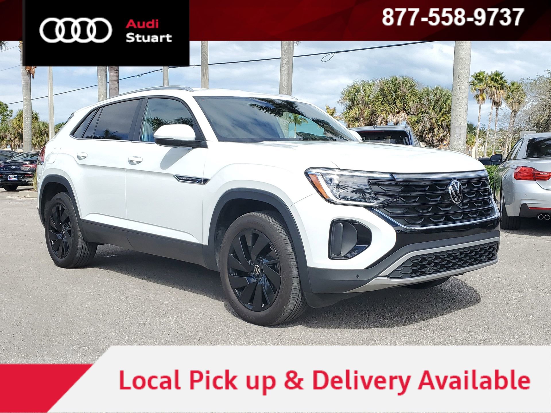 Used 2025 Volkswagen Atlas Cross Sport SE w/ Black Wheel Package