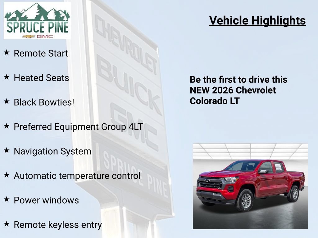 New 2026 Chevrolet Colorado LT AWD/4WD image 5