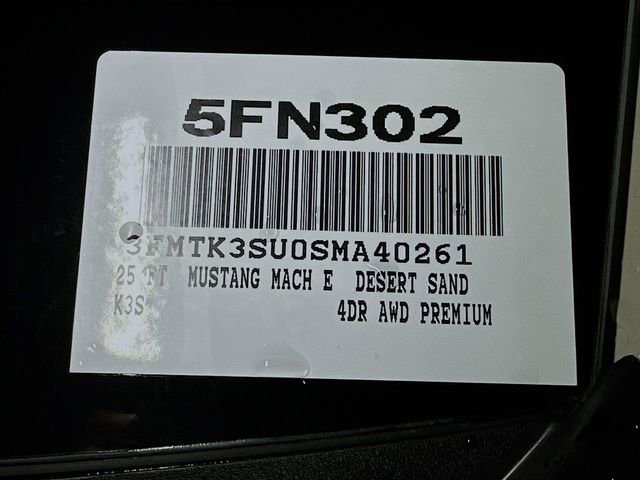 New 2025 Ford Mustang Mach-E Premium w/ Sport Appearance Package image 23