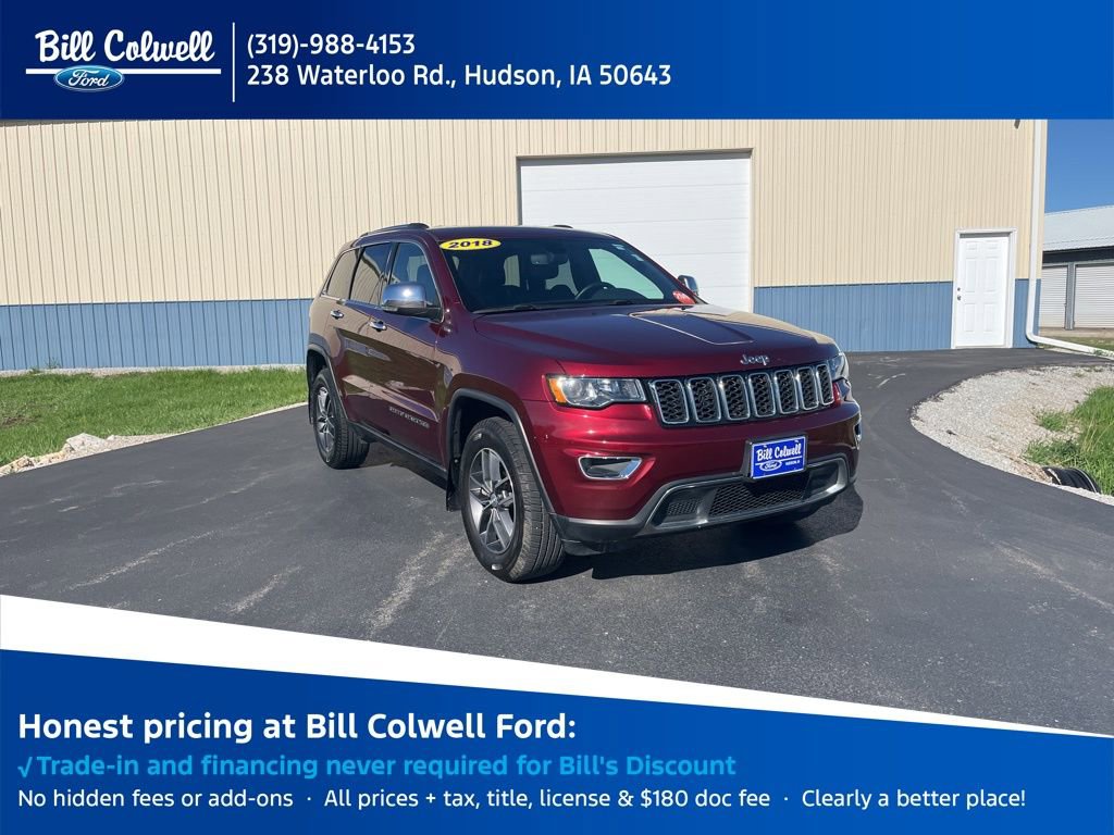 Used 2018 Jeep Grand Cherokee Limited