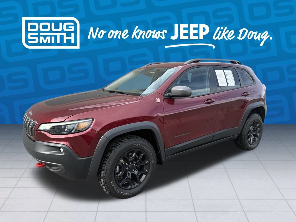 Used 2021 Jeep Cherokee Trailhawk w/ Premium Leather Package