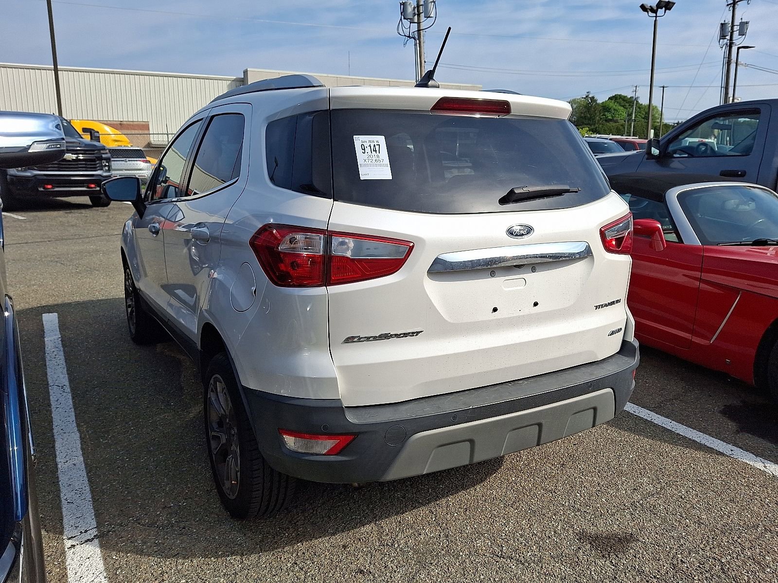 Used 2018 Ford EcoSport Titanium w/ Titanium Cold Weather Package AWD/4WD image 3