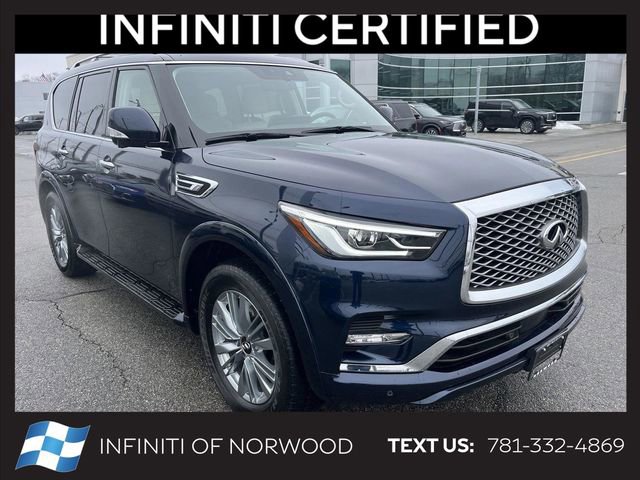 Certified 2024 INFINITI QX80 Luxe w/ Cargo Package AWD/4WD video 1