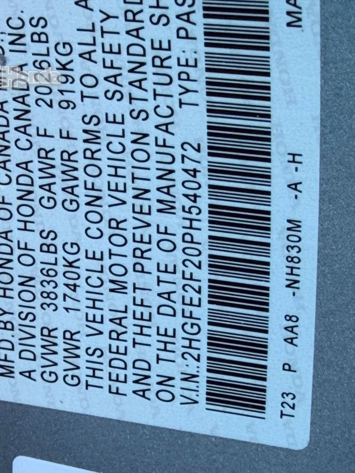 Used 2023 Honda Civic LX image 15