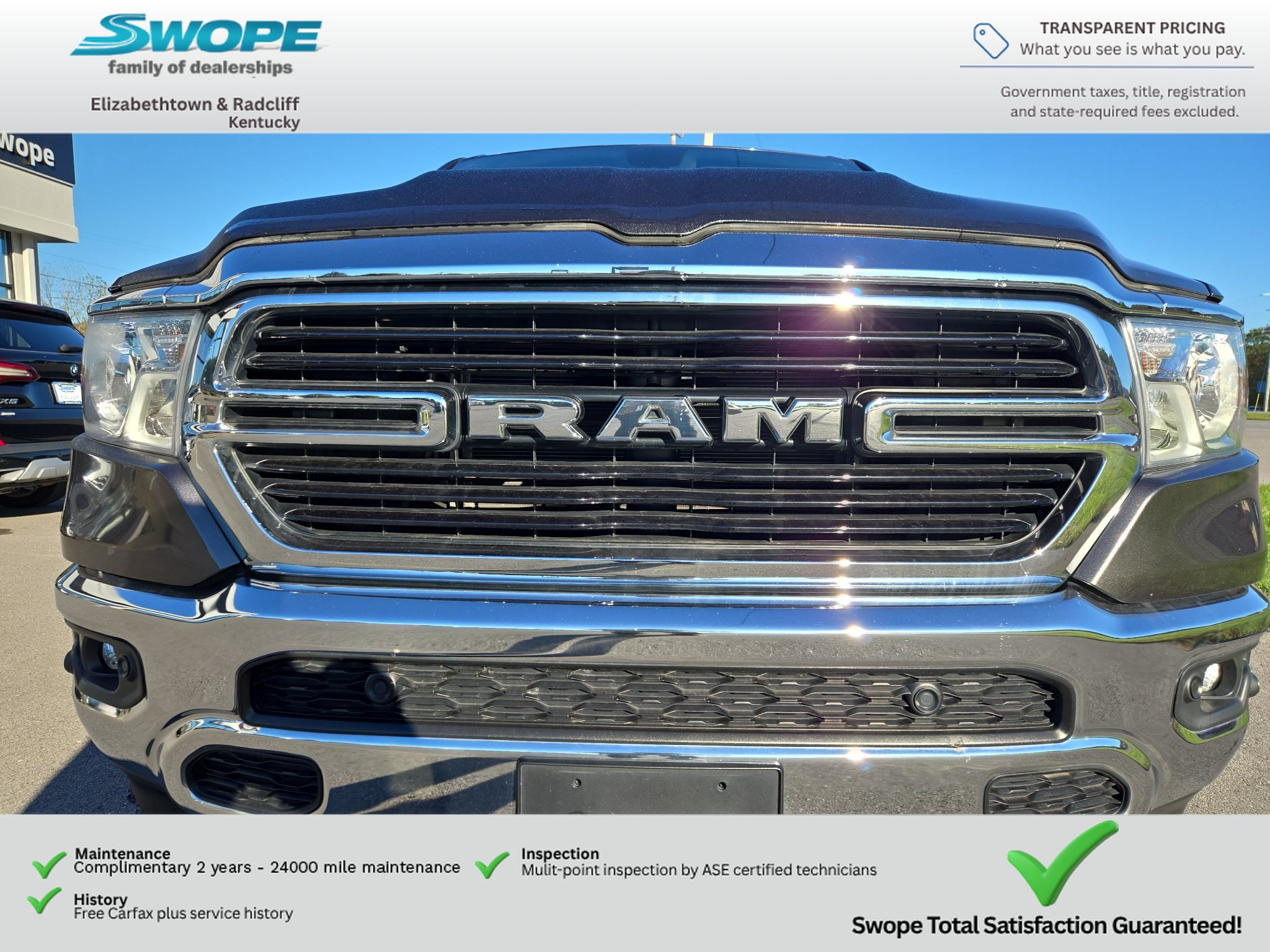 Used 2019 RAM 1500 Big Horn AWD/4WD image 2