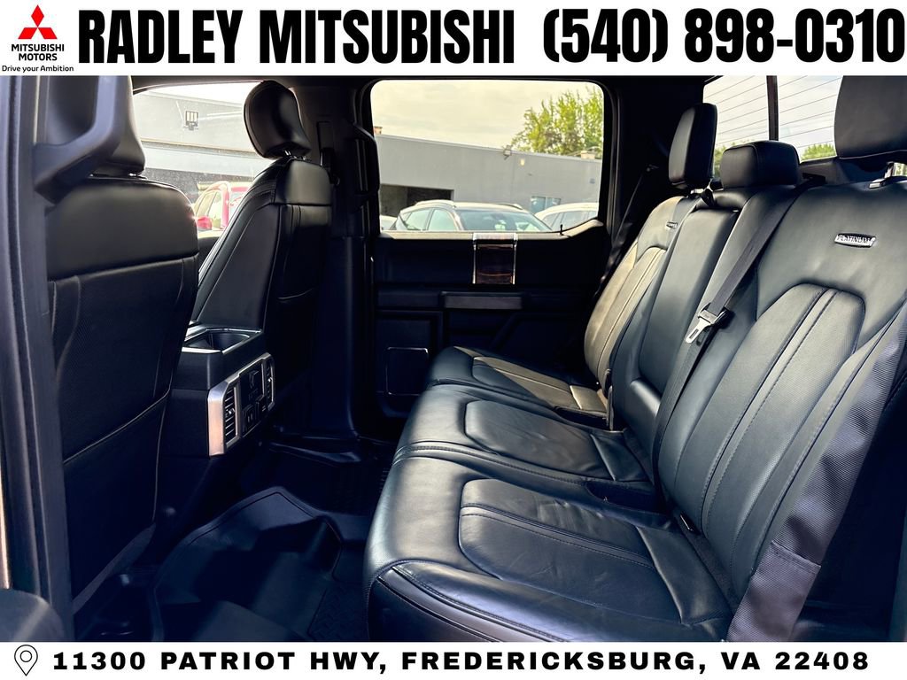 Used 2017 Ford F150 Platinum w/ Equipment Group 701A Luxury RWD image 12