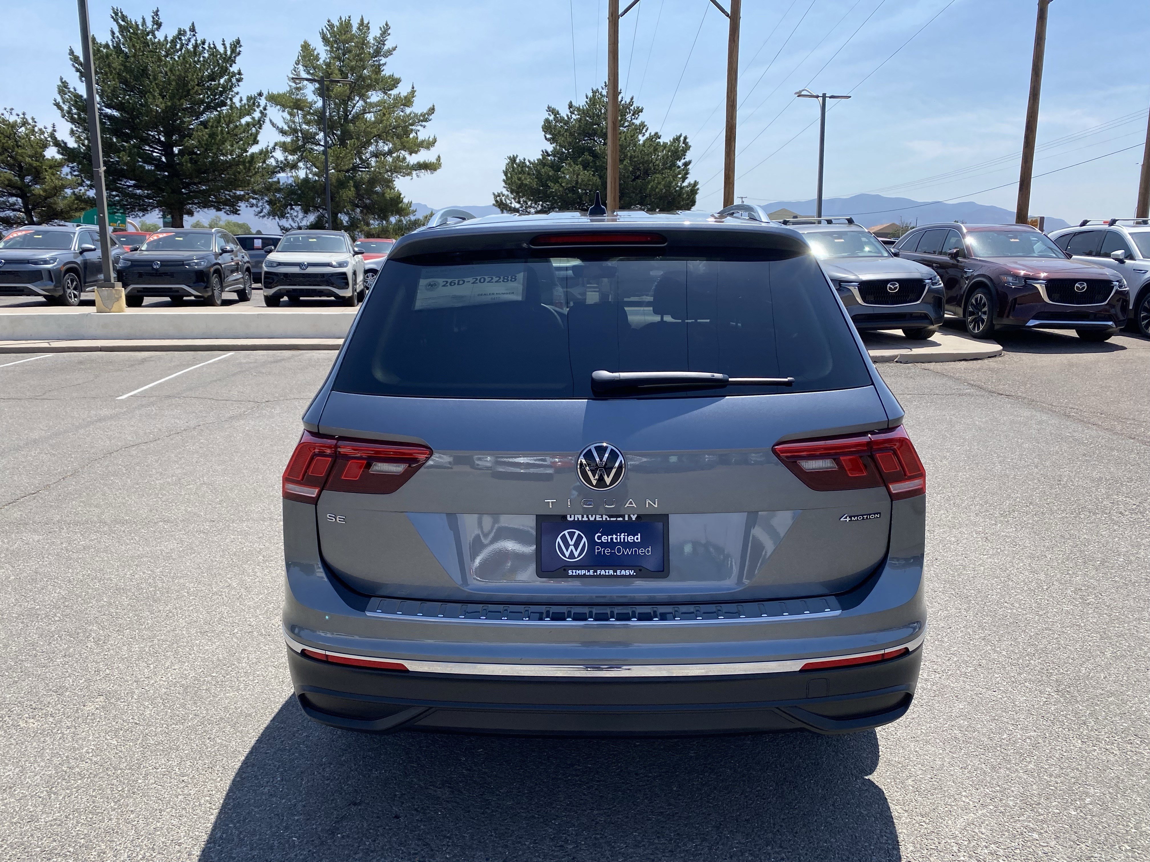 Certified 2023 Volkswagen Tiguan SE AWD/4WD image 52