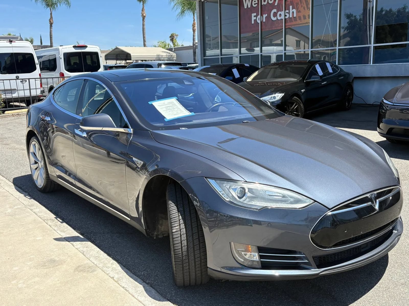 Used 2015 Tesla Model S P85D AWD/4WD image 4