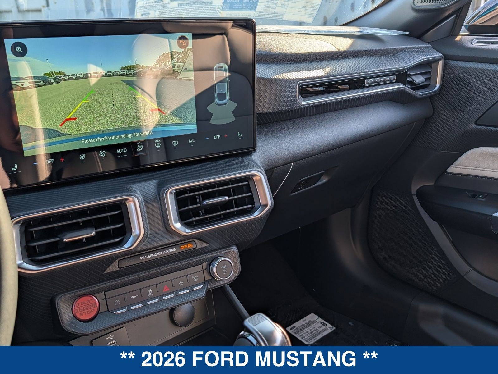 New 2026 Ford Mustang Premium w/ Mustang Nite Pony Package RWD image 28